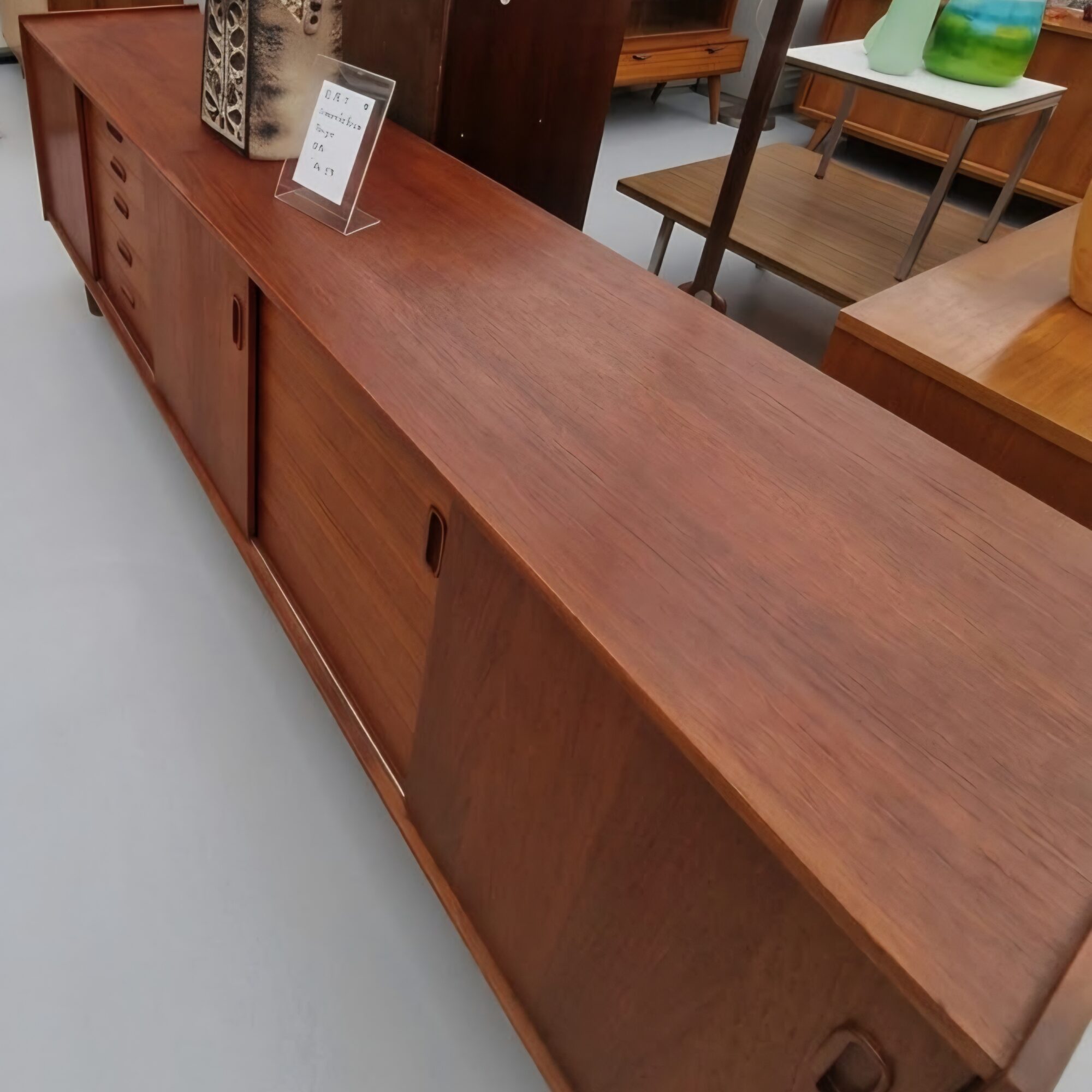Belgisch Vintage dressoir 220cm