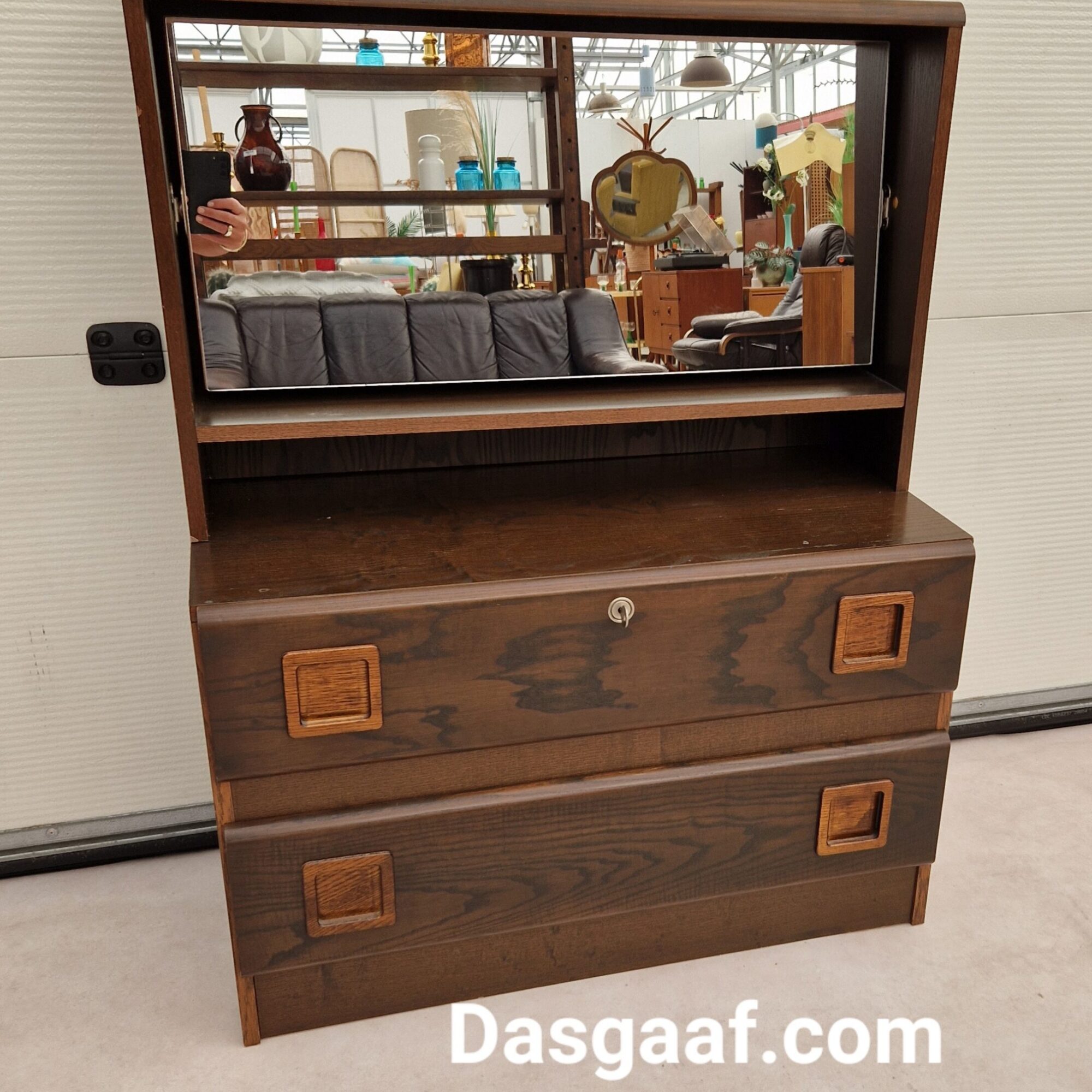 Vintage kaptafel kastje