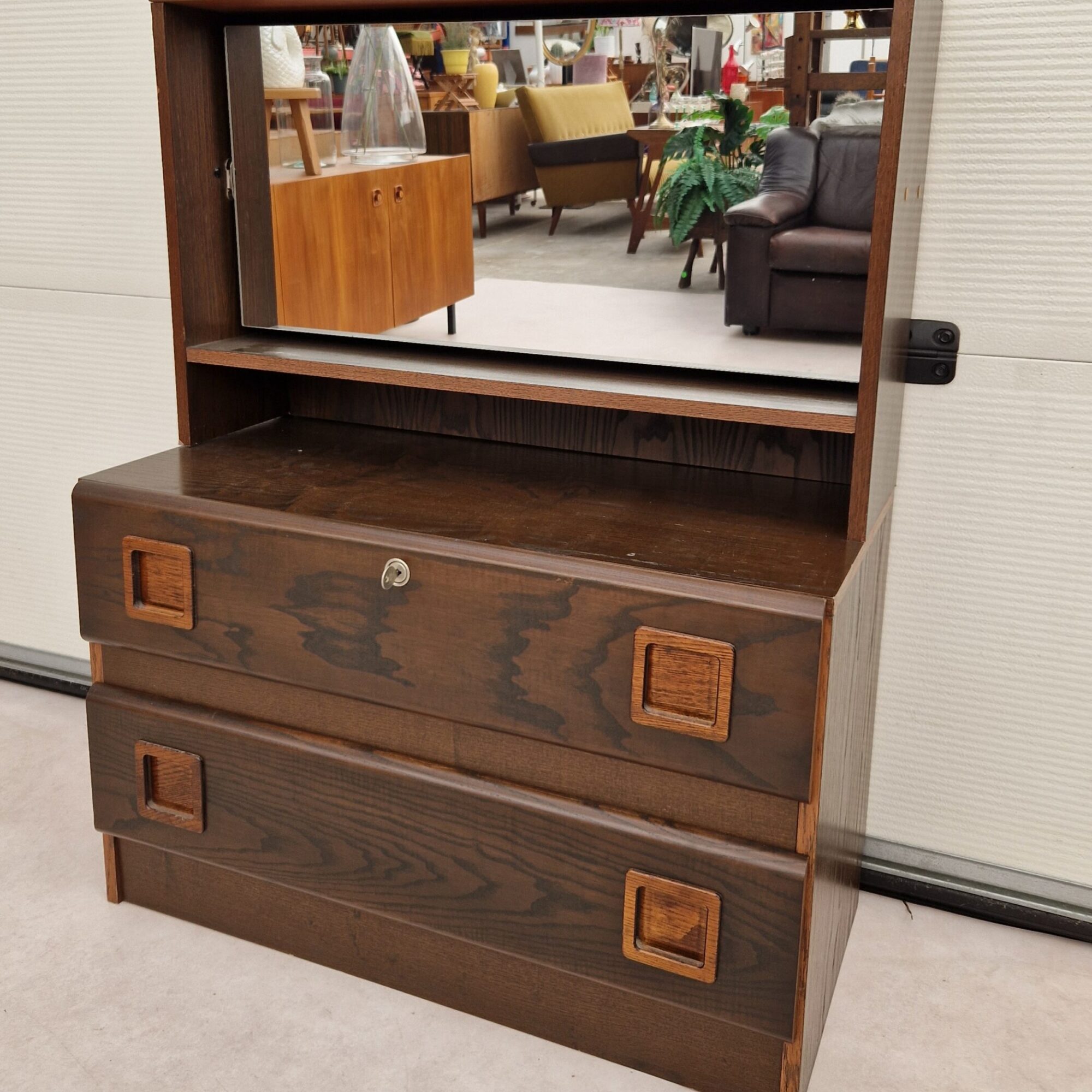 Vintage kaptafel kastje