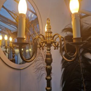 Vintage hollywood regency vloerlamp