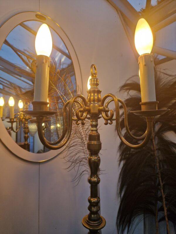 Vintage hollywood regency vloerlamp