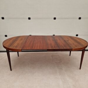 Vintage round table rosewood by Kai Kristiansen