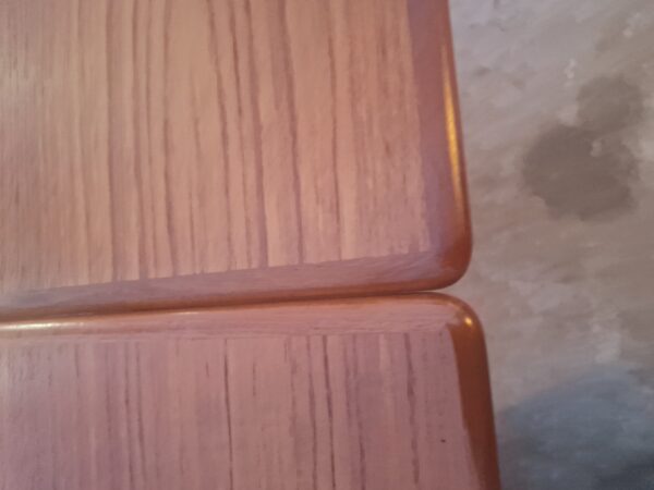 Vintage uitschuiftafel Niels Otto Moller 238cm