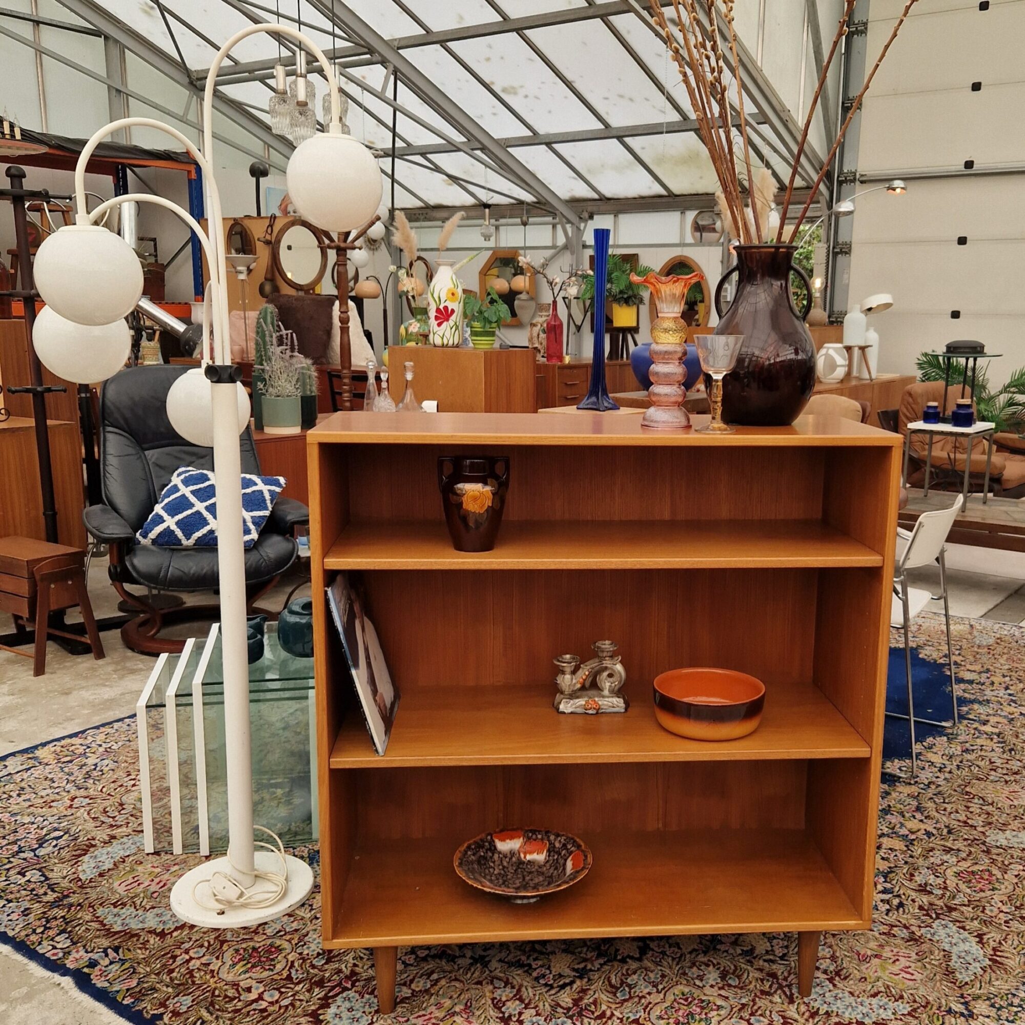Vintage boekenkast 100cm
