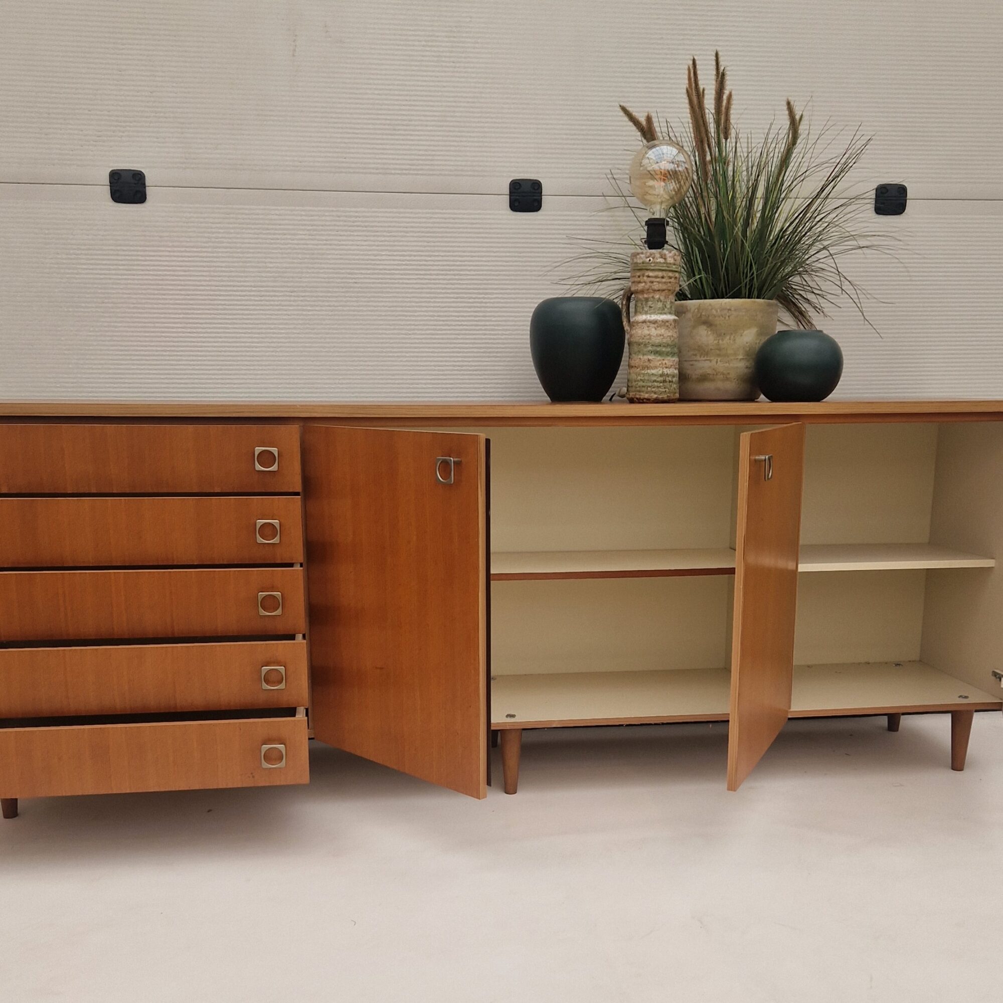 Vintage dressoir 220cm