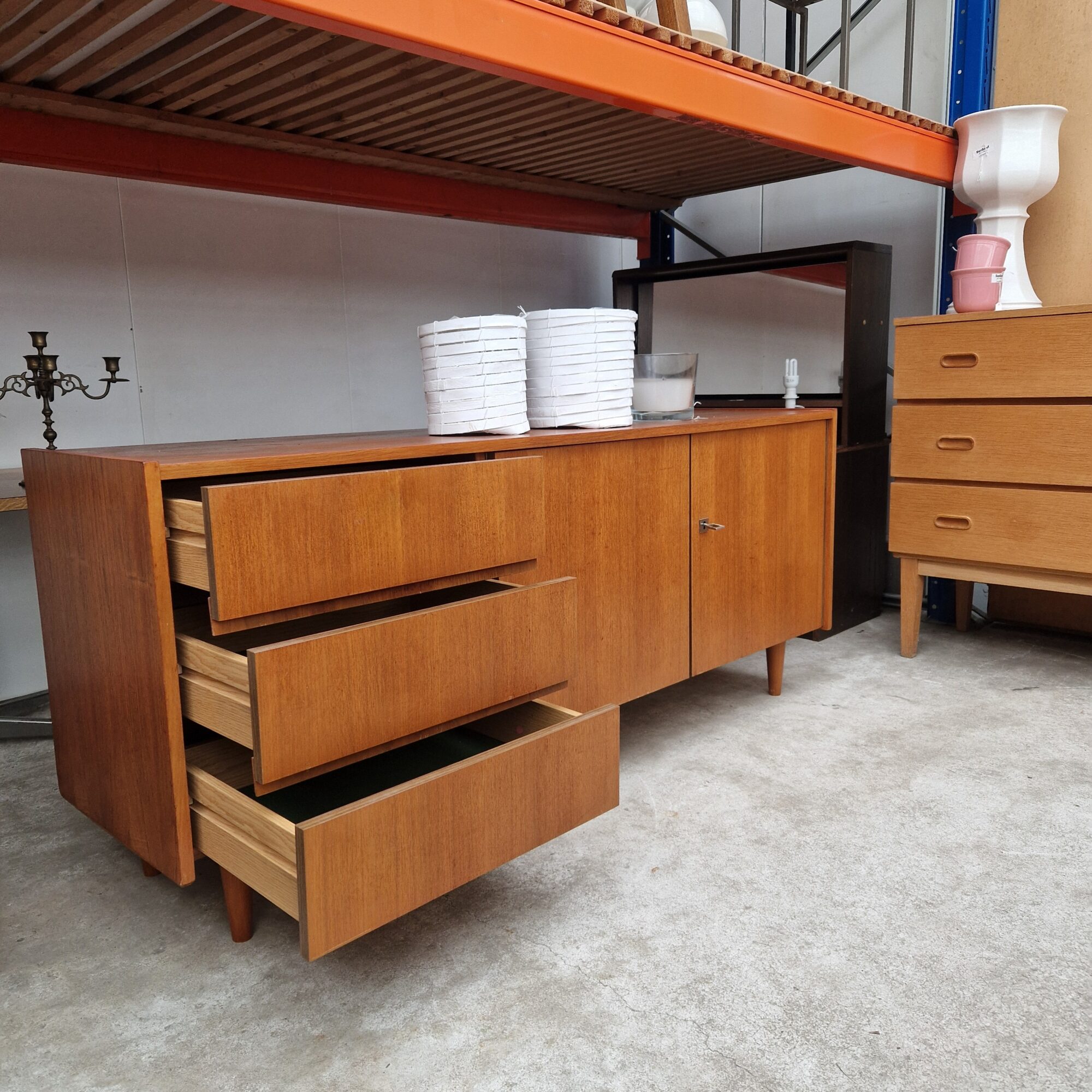 Vintage dressoir tvmeubel 149cm