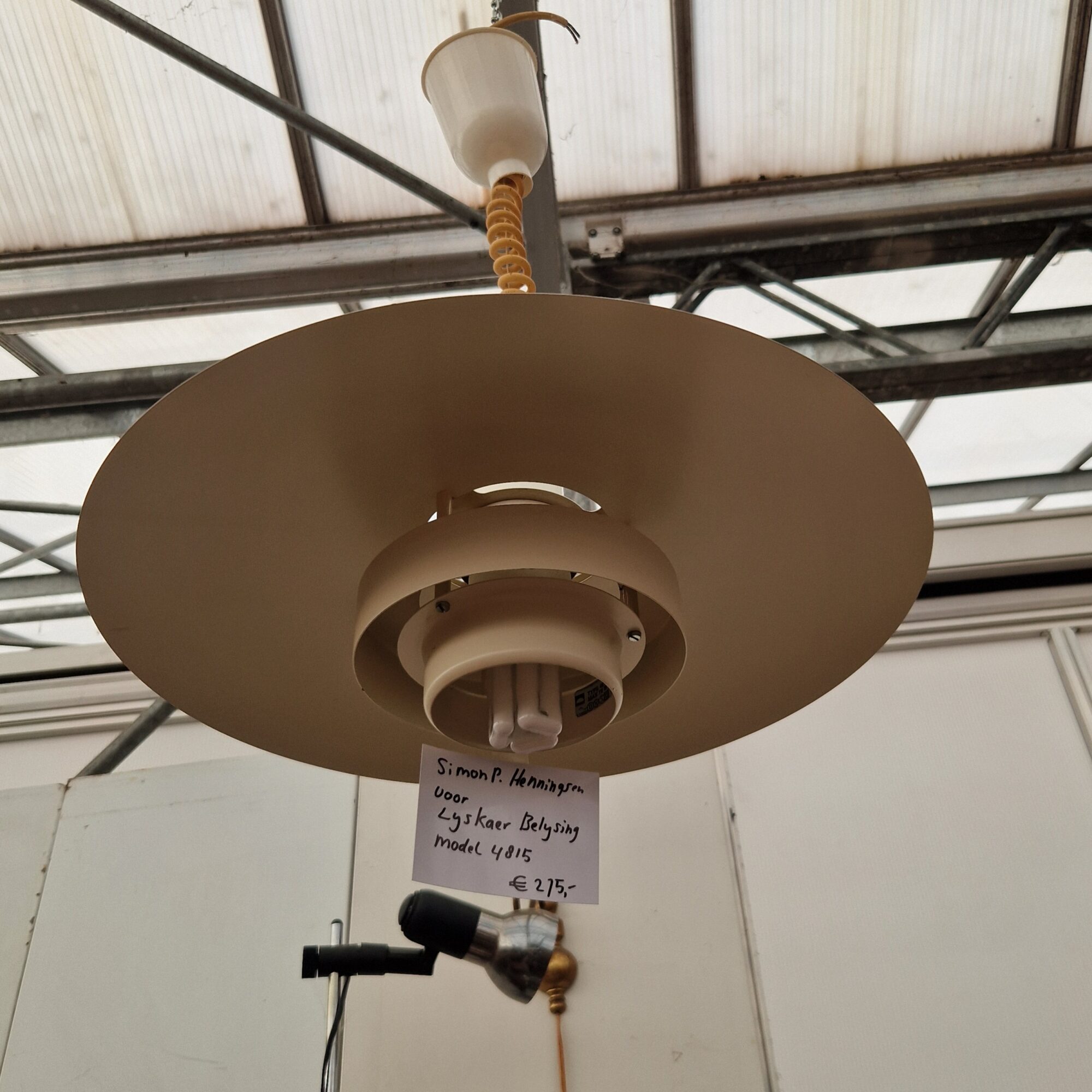 vintage hanglamp Simon Henningsen