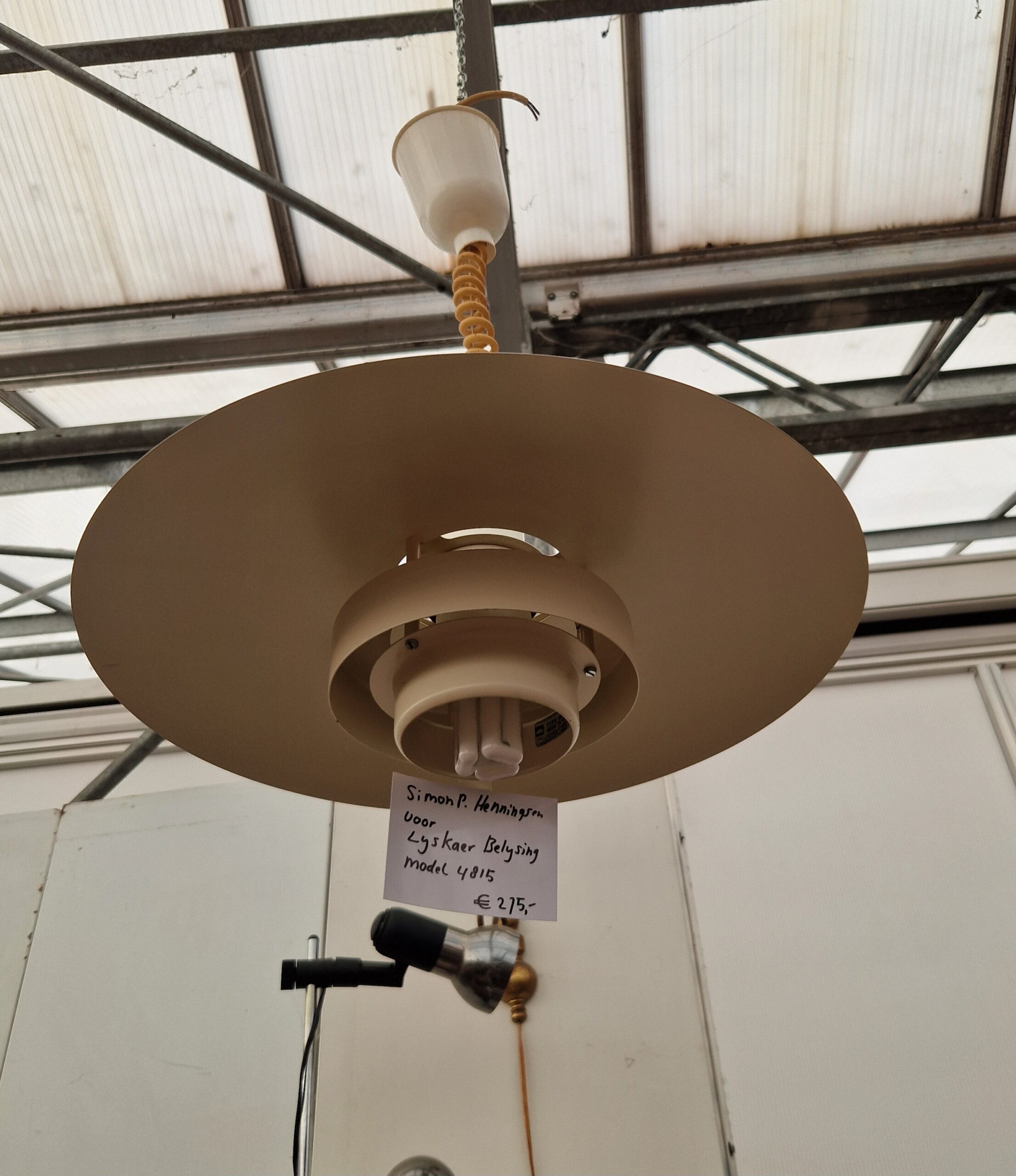 vintage hanglamp Simon Henningsen
