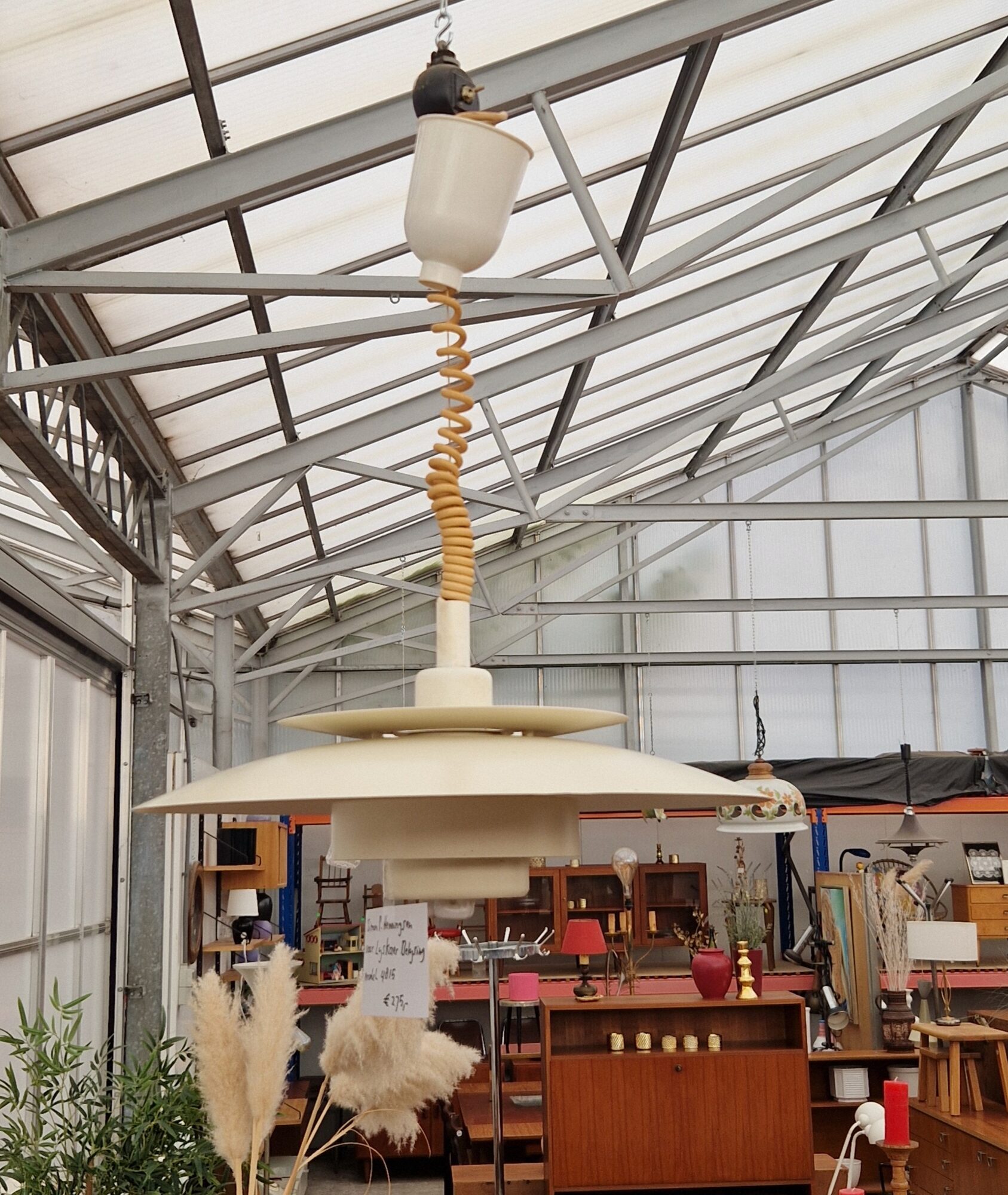 vintage hanglamp Simon Henningsen