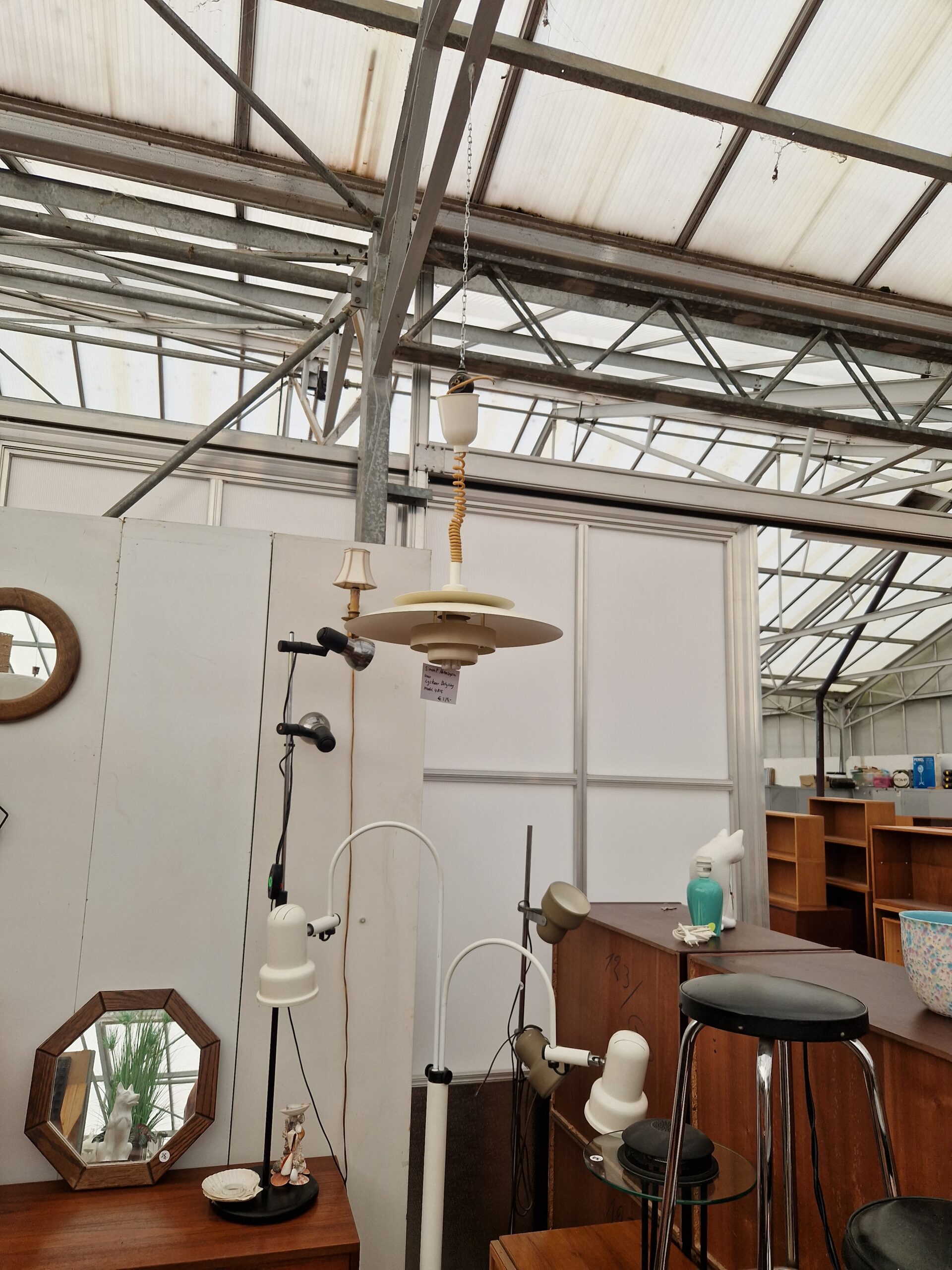 vintage hanglamp Simon Henningsen