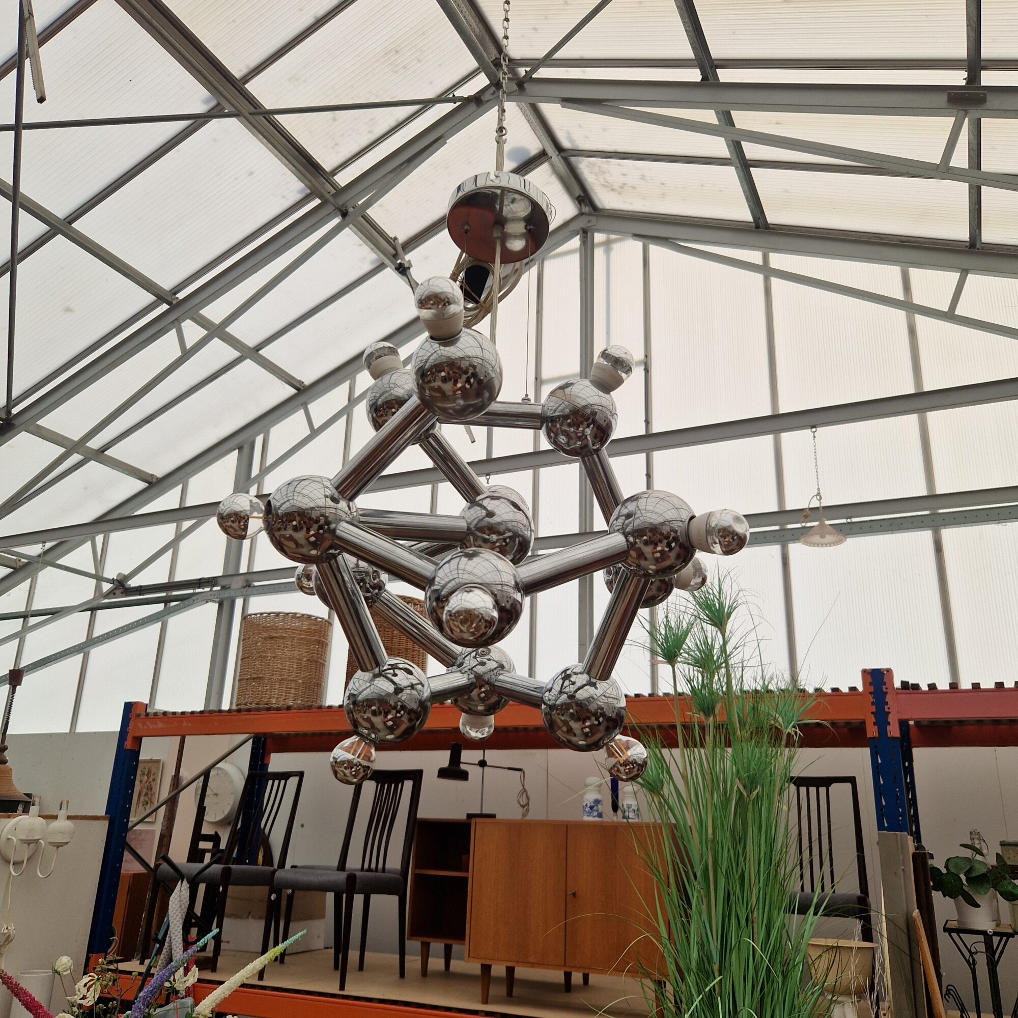Atomium space age hanglamp