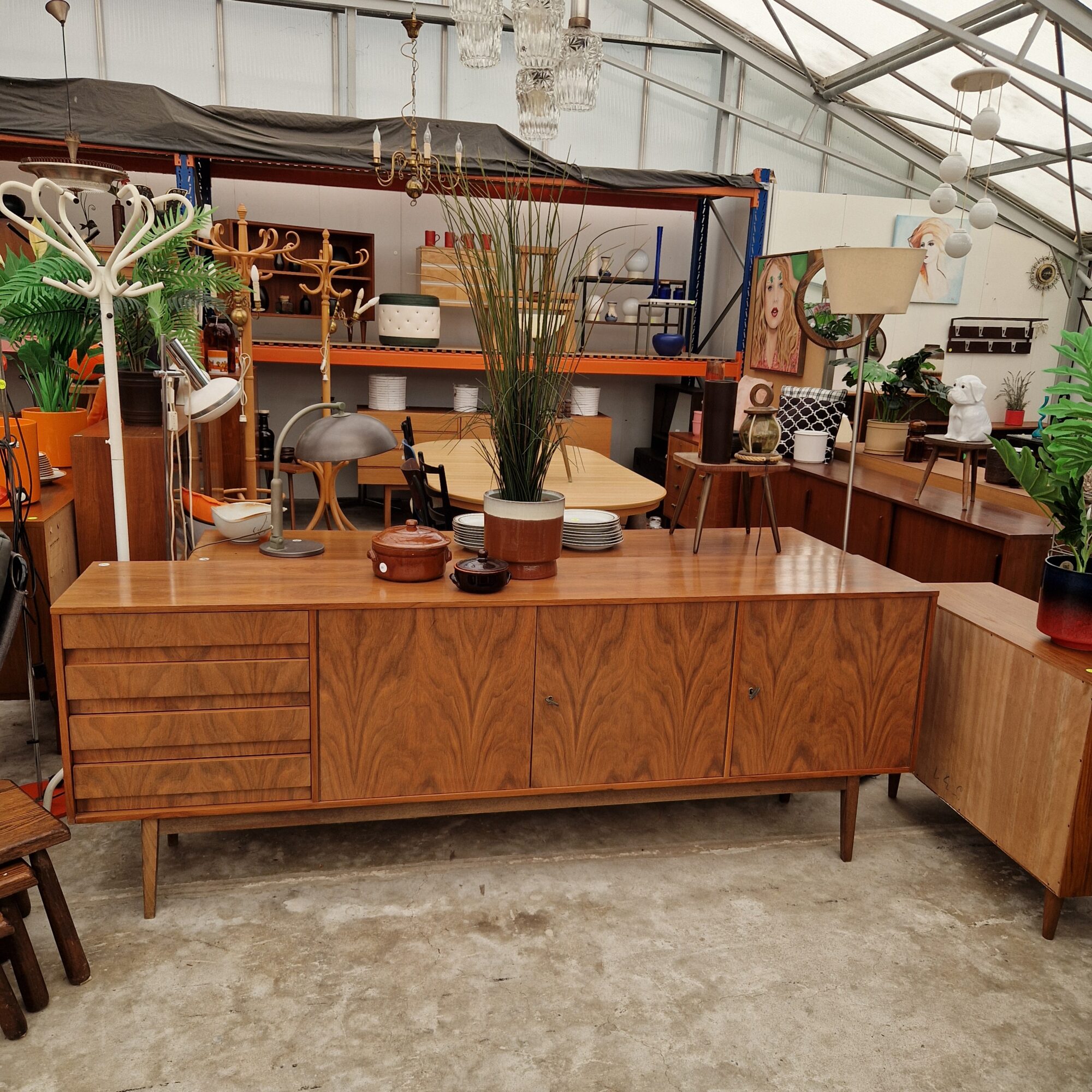 Lang Vintage dressoir 221cm