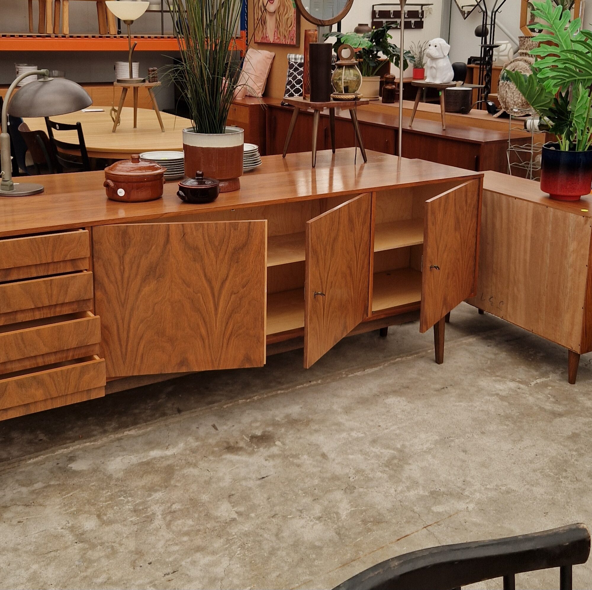 Lang Vintage dressoir 221cm