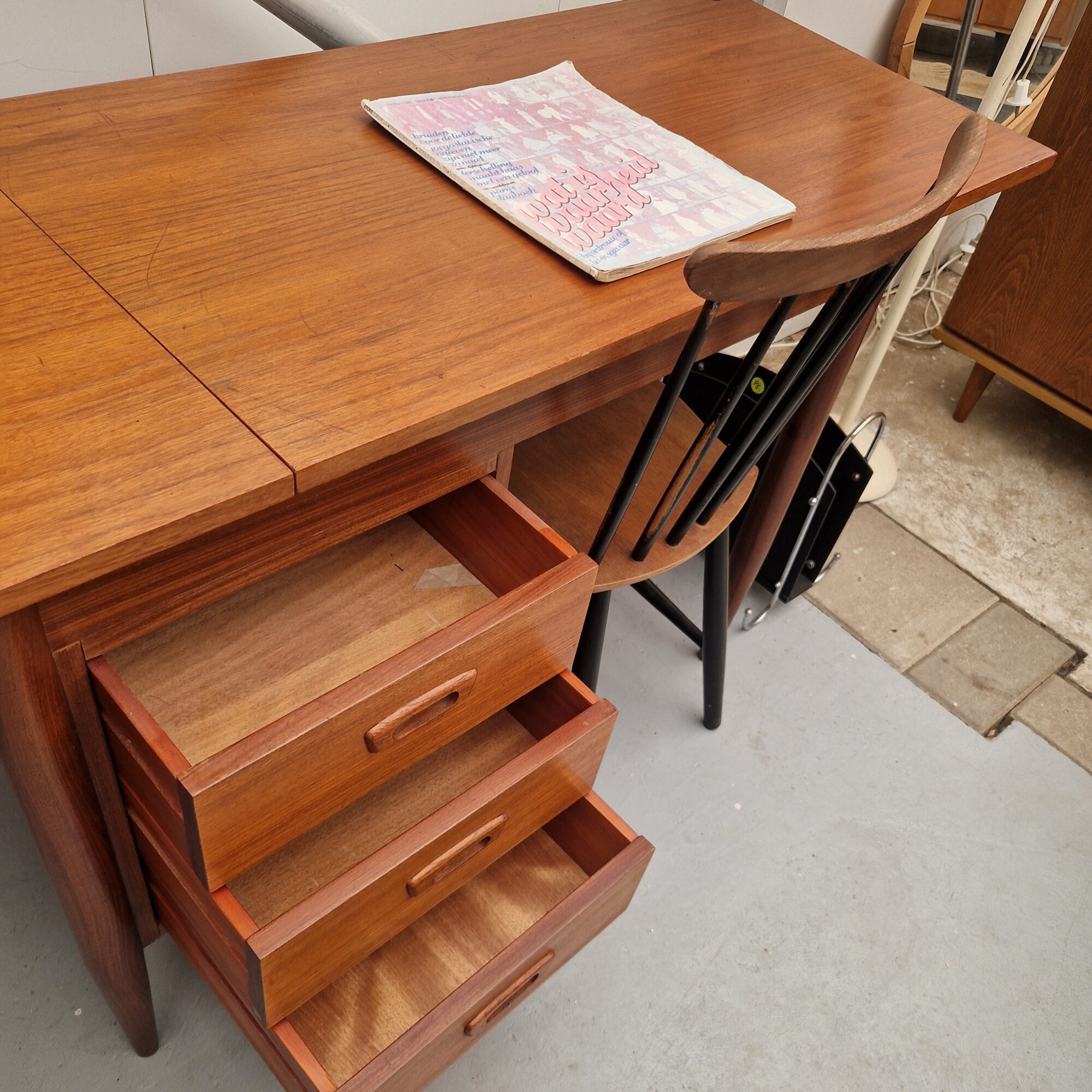 vintage bureau Arne Vodder