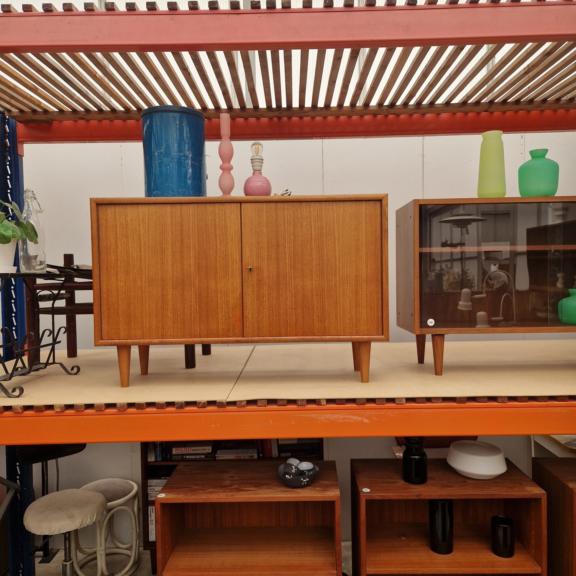 Leuk vintage kastje 90cm