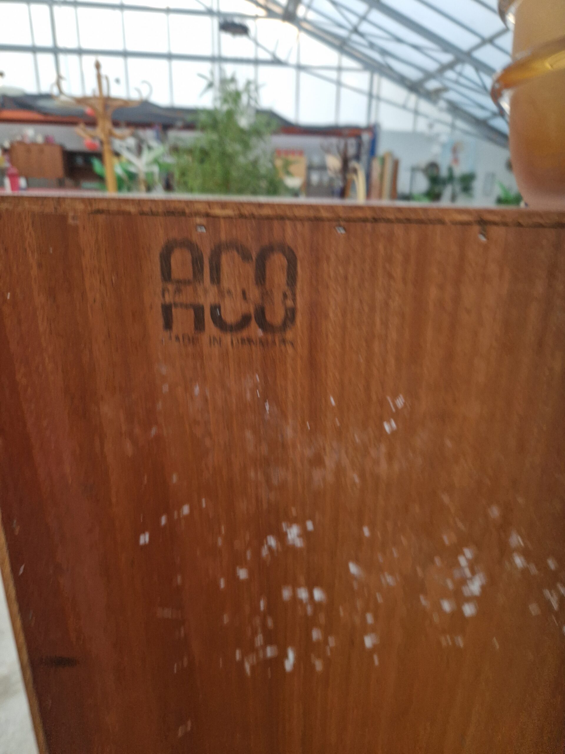 Vintage wandkast 120cm van Axel Christensen voor ACOmobel - Afbeelding 12