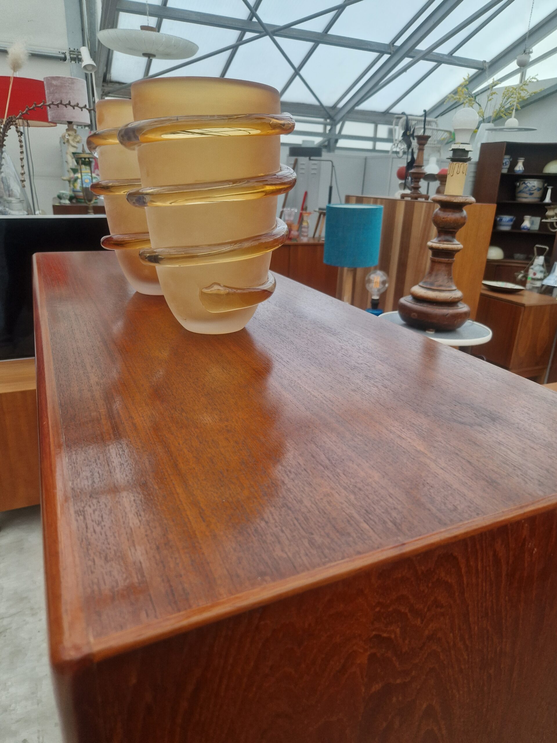 Vintage wandkast 120cm van Axel Christensen voor ACOmobel - Afbeelding 9