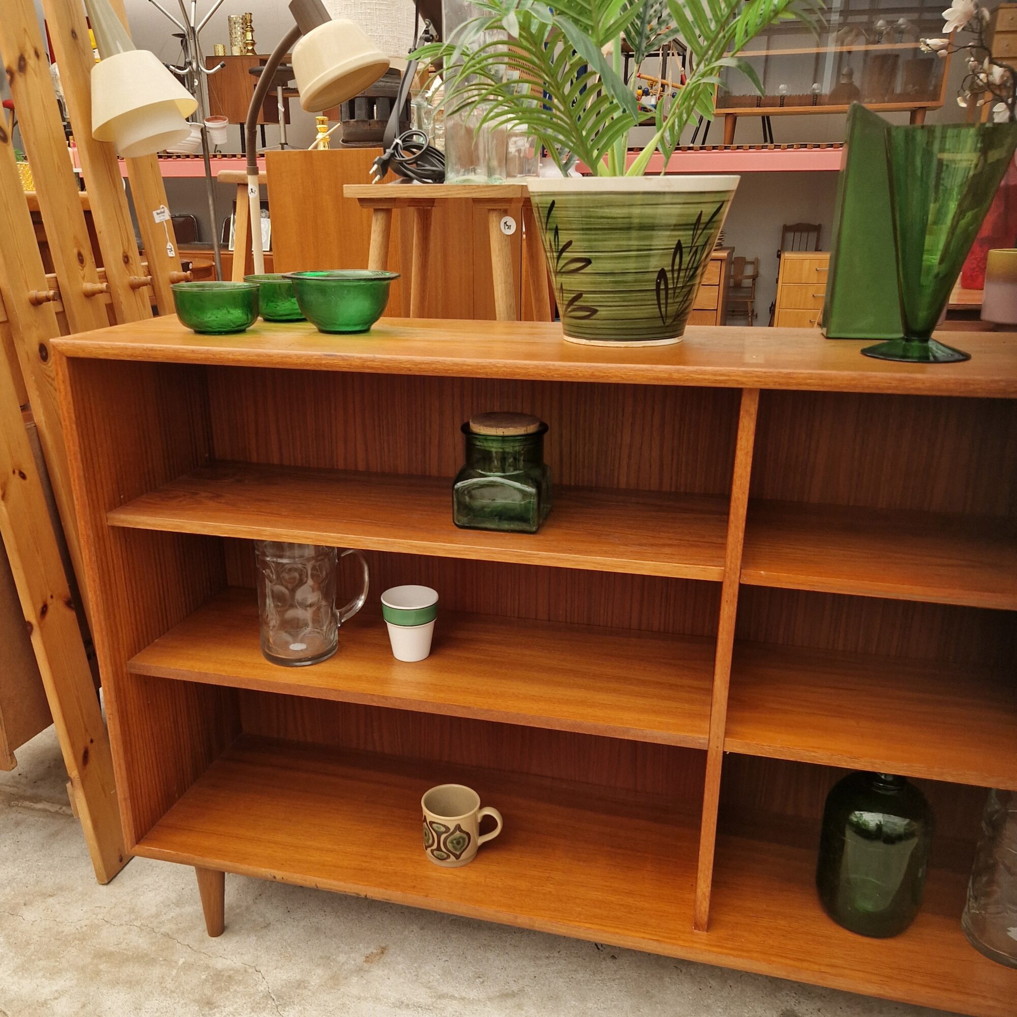 Vintage open kast 165cm