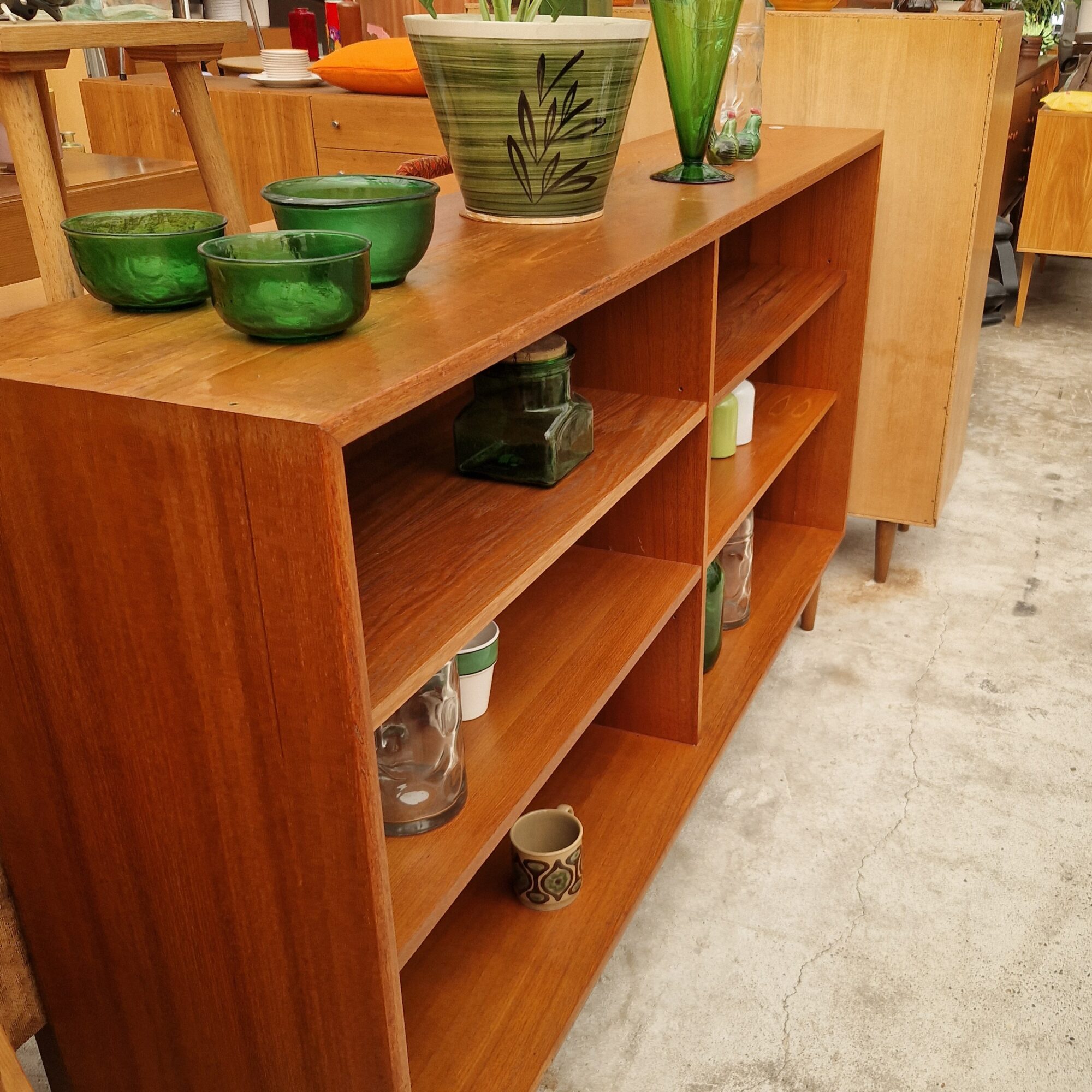 Vintage open kast 165cm