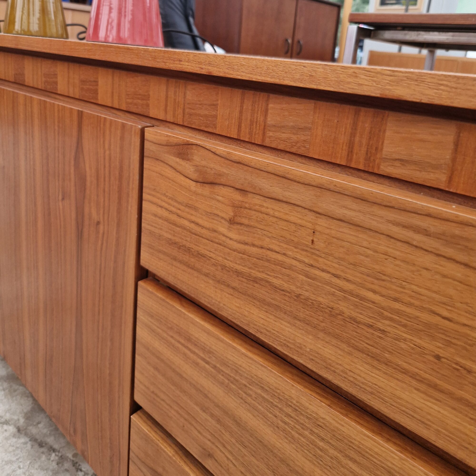 Vintage dressoir 200cm