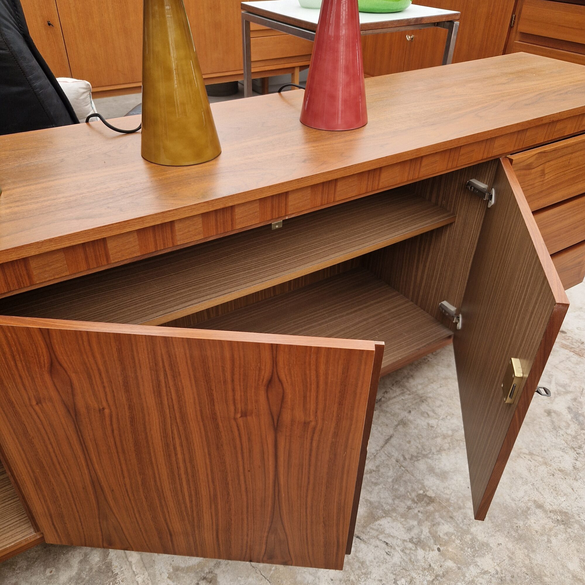 Vintage dressoir 200cm