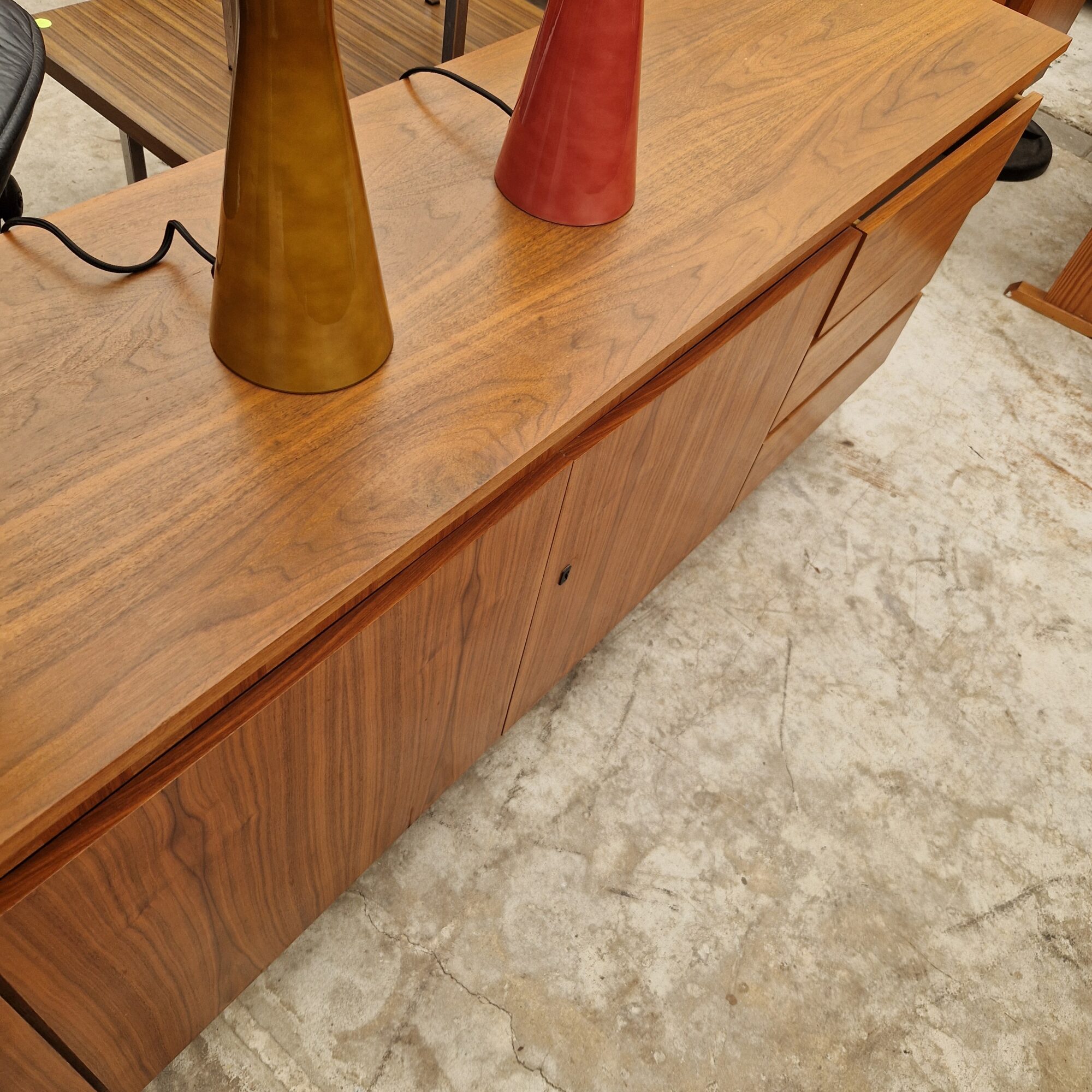 Vintage dressoir 200cm