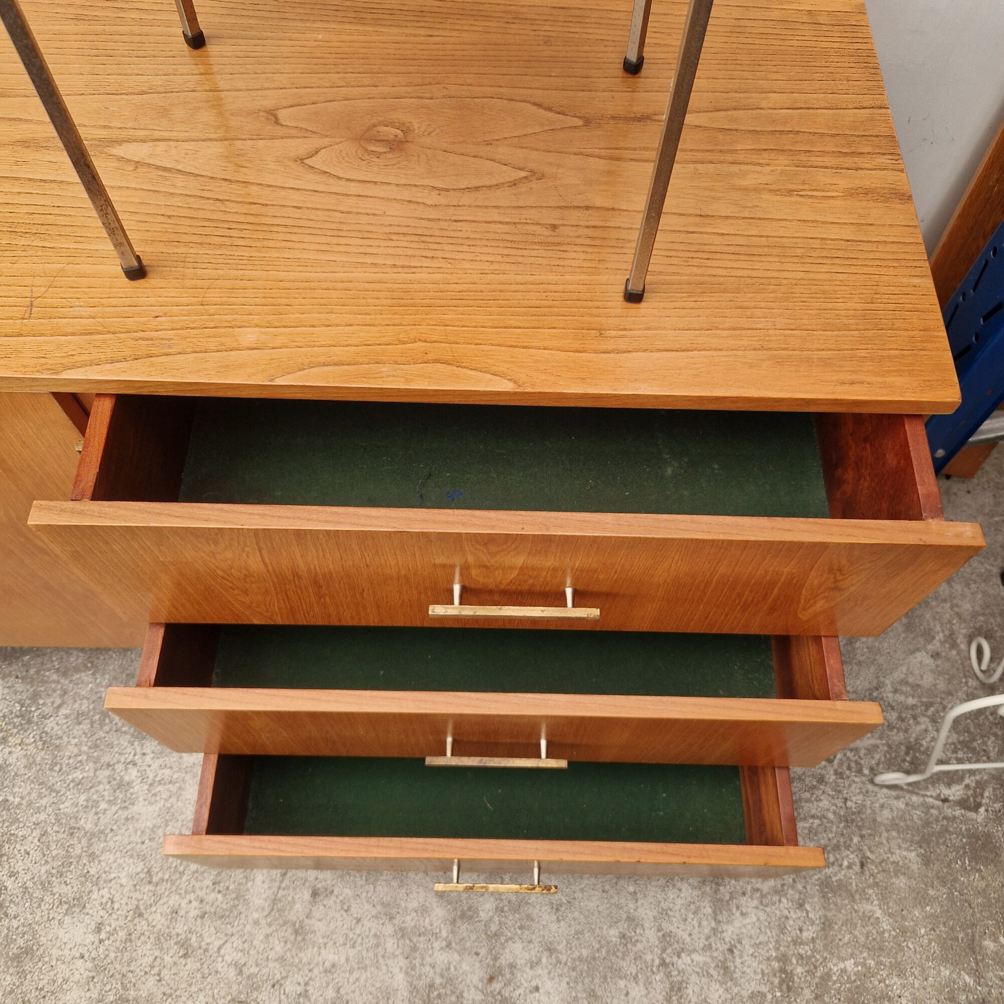 lichthouten Vintage dressoir 240cm