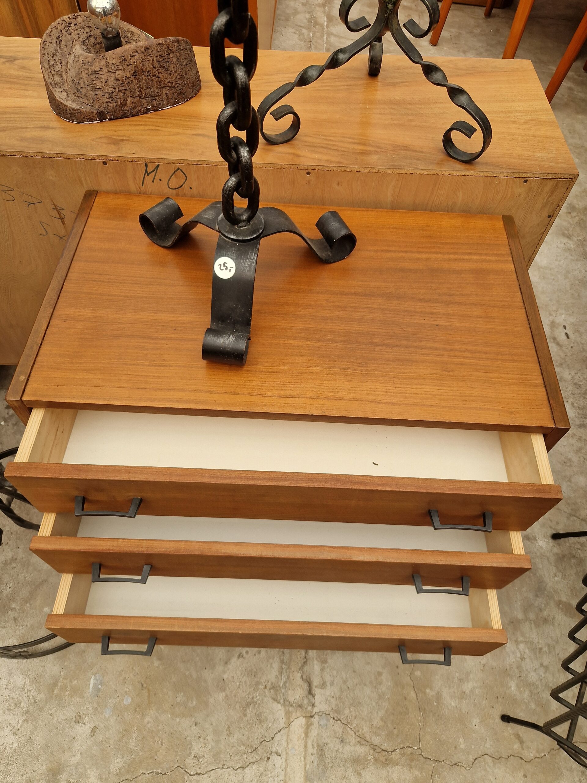 Vintage ladekast 65cm van Simpla Lux - Afbeelding 5