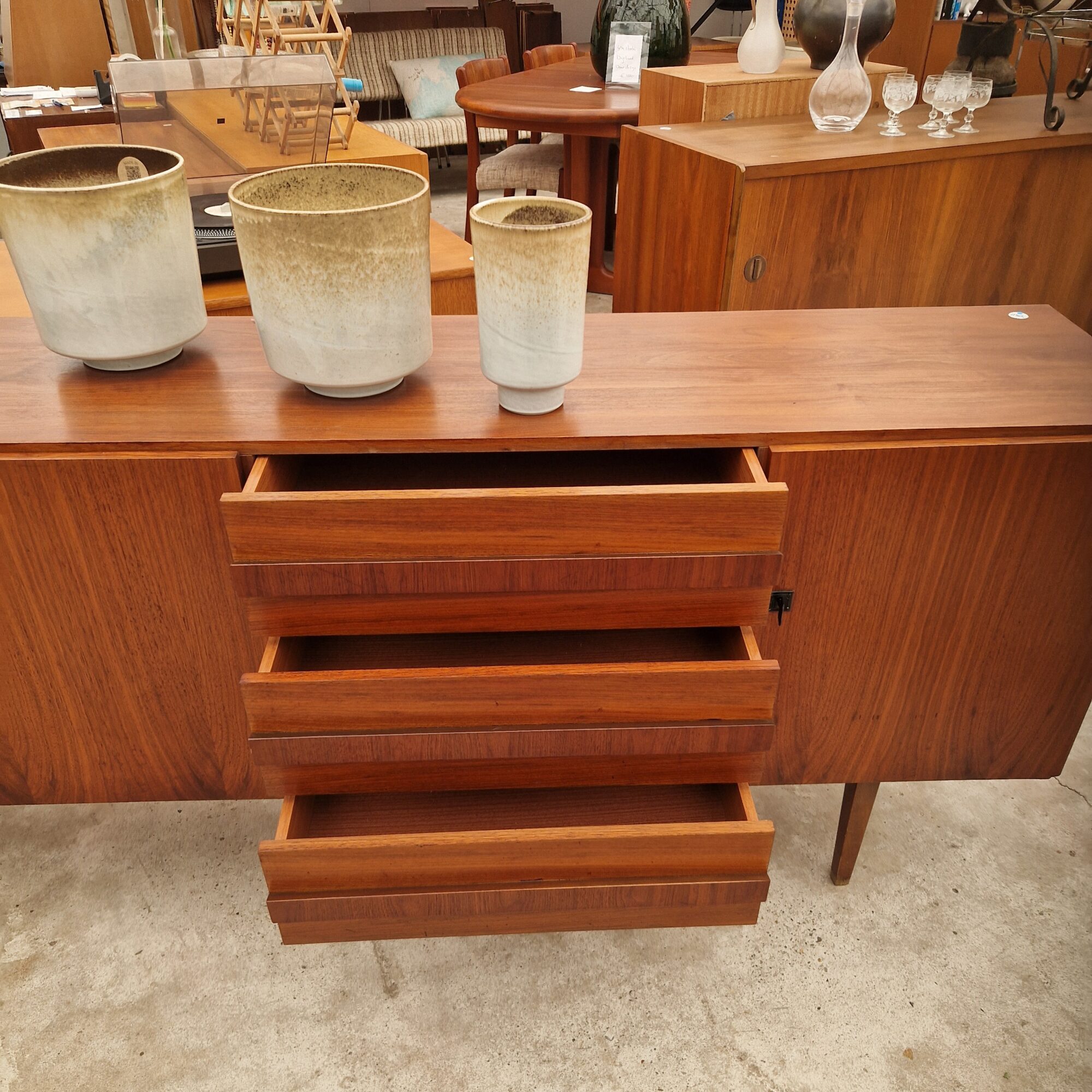 Vintage dressoir 210cm