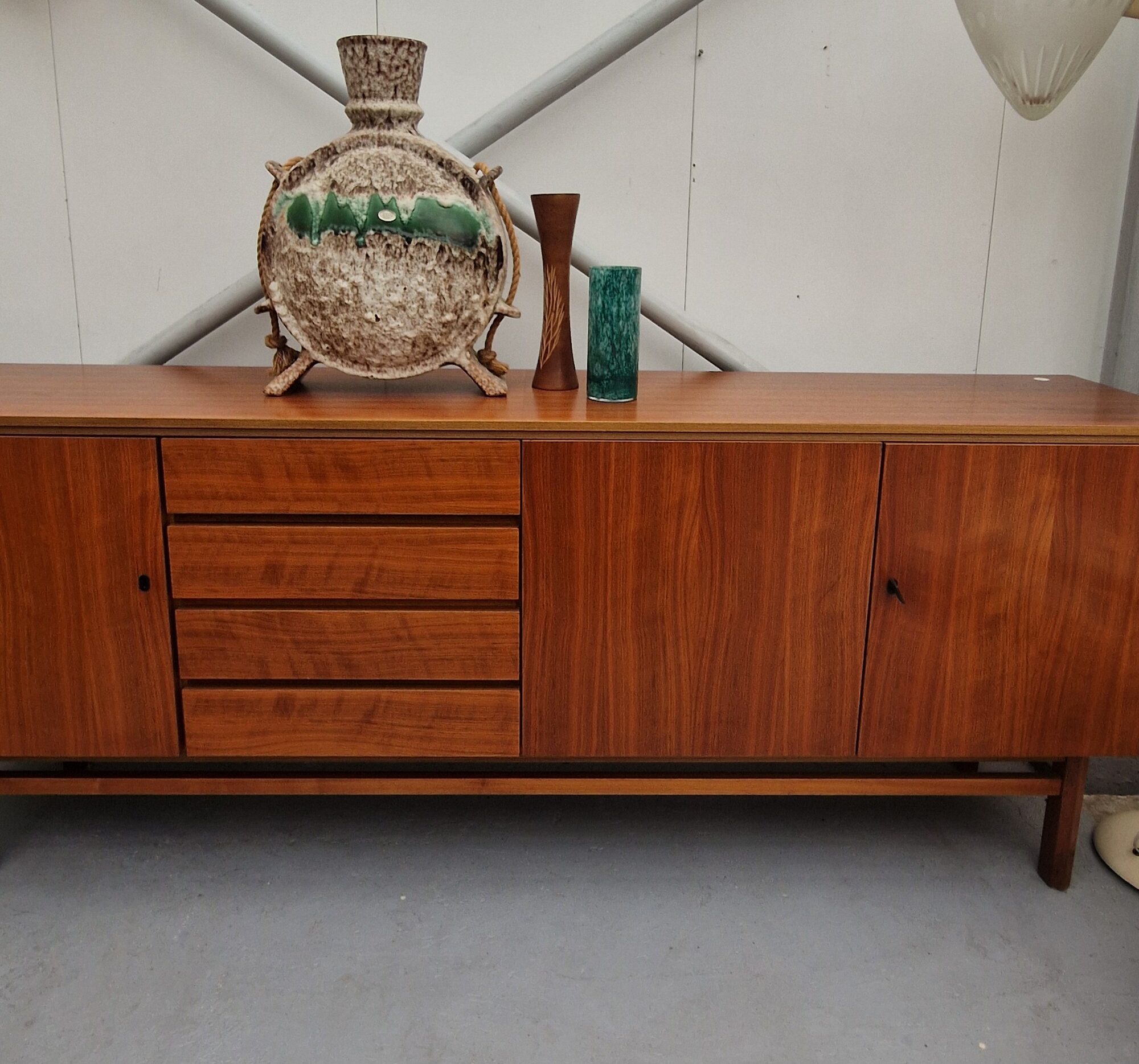 Vintage dressoir 200cm