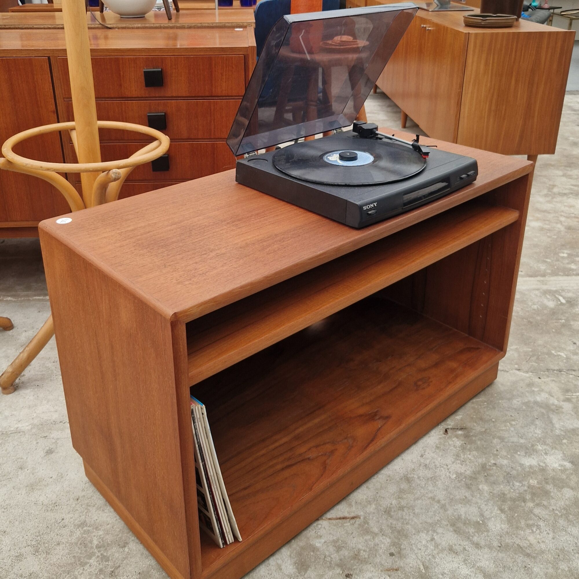 Deens Vintage platenspeler kastje