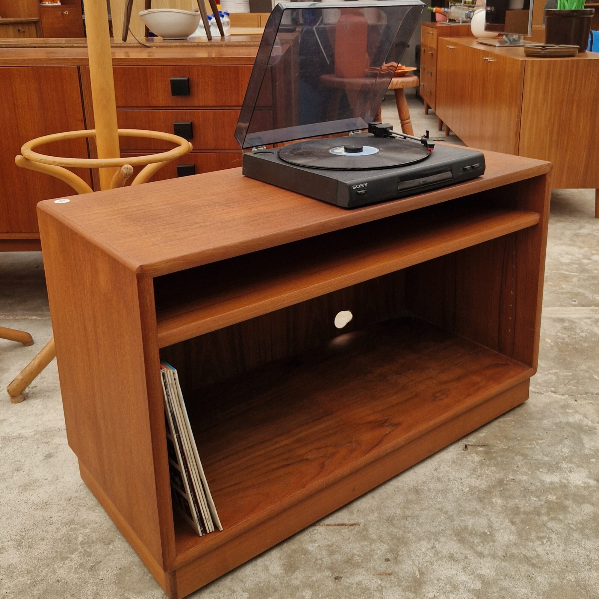 Deens Vintage platenspeler kastje