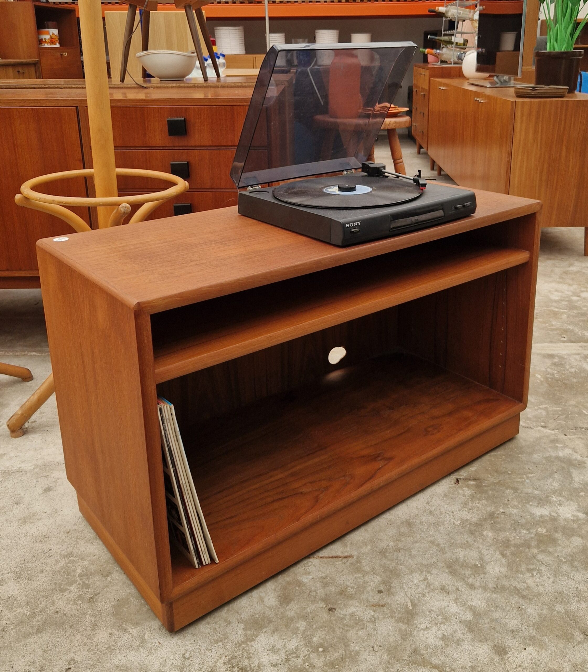 Deens Vintage platenspeler kastje