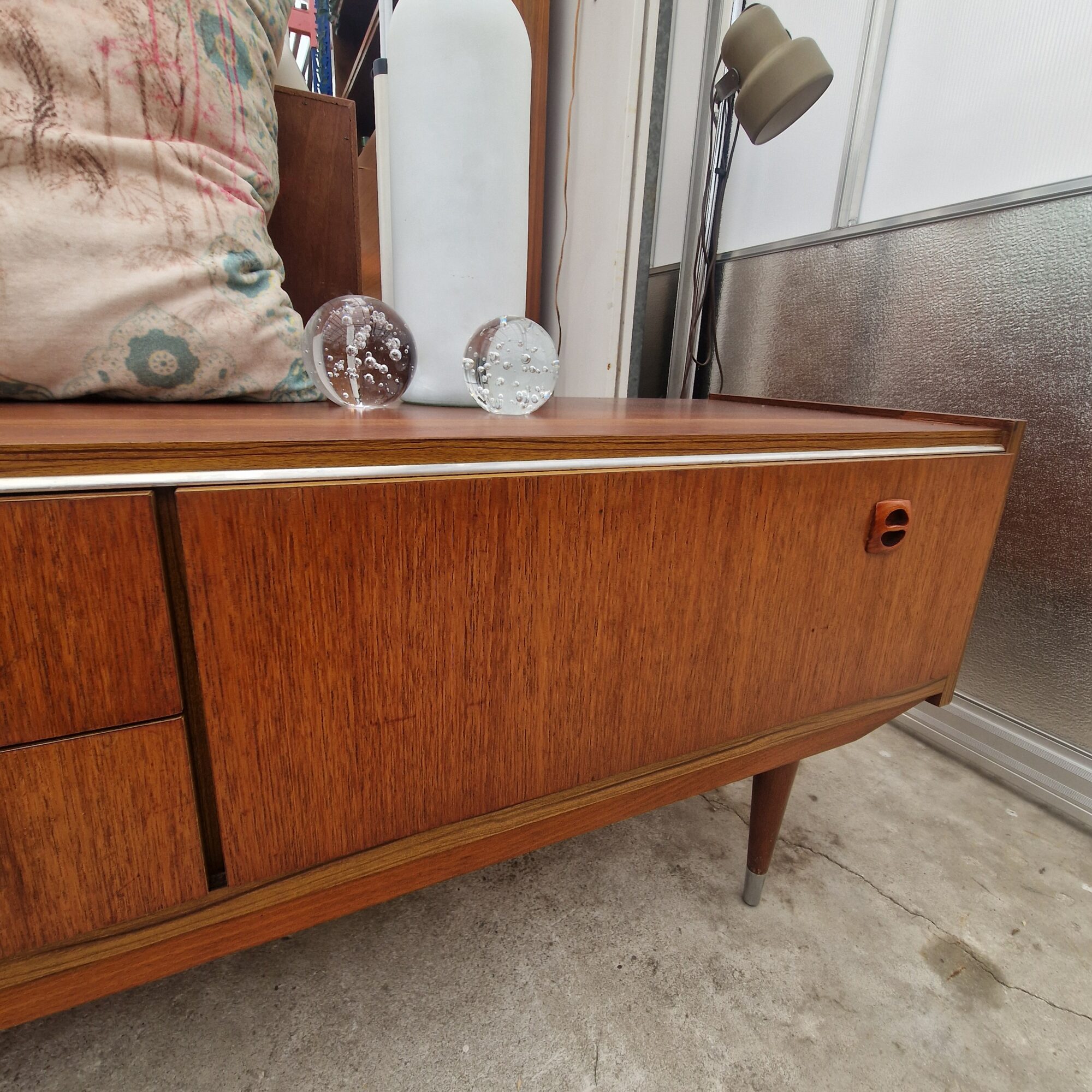 Vintage TVmeubel 222cm