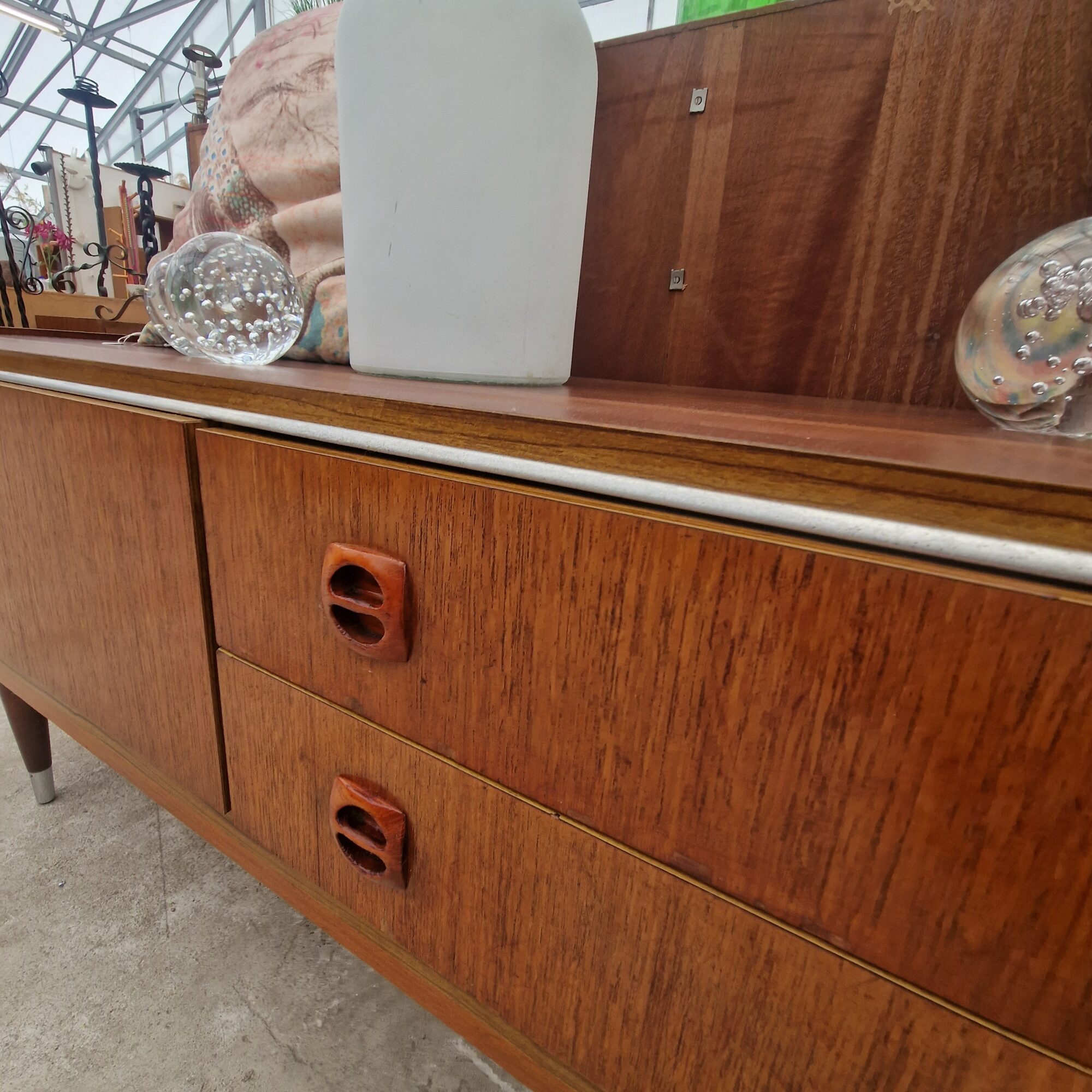 Vintage TVmeubel 222cm