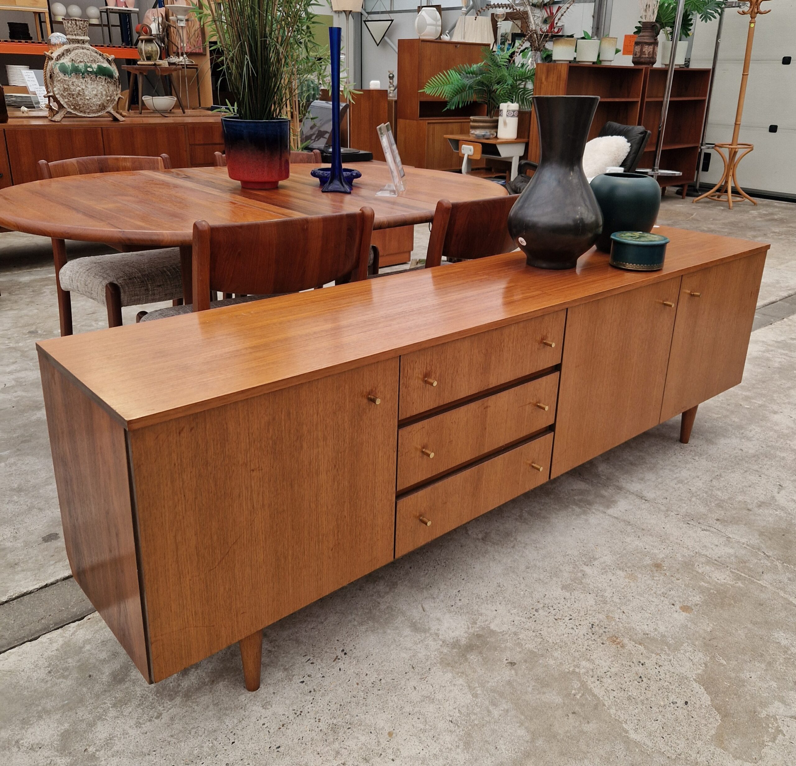vintage dressoir tvmeubel 198cm