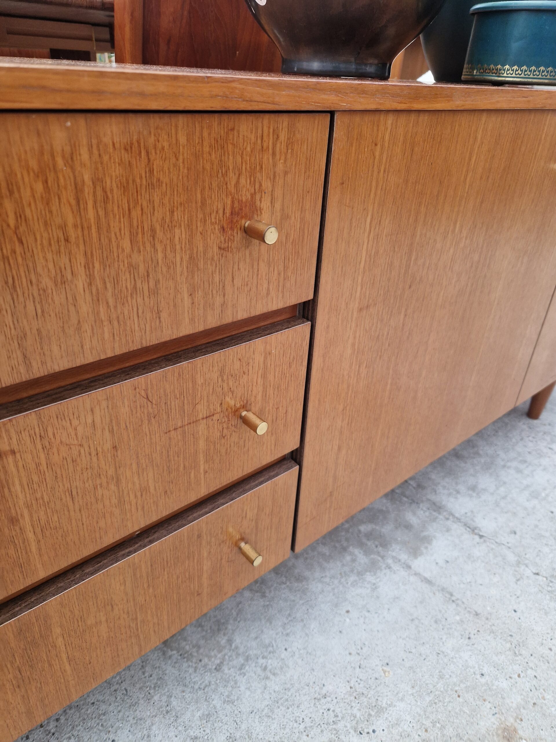 vintage dressoir tvmeubel 198cm
