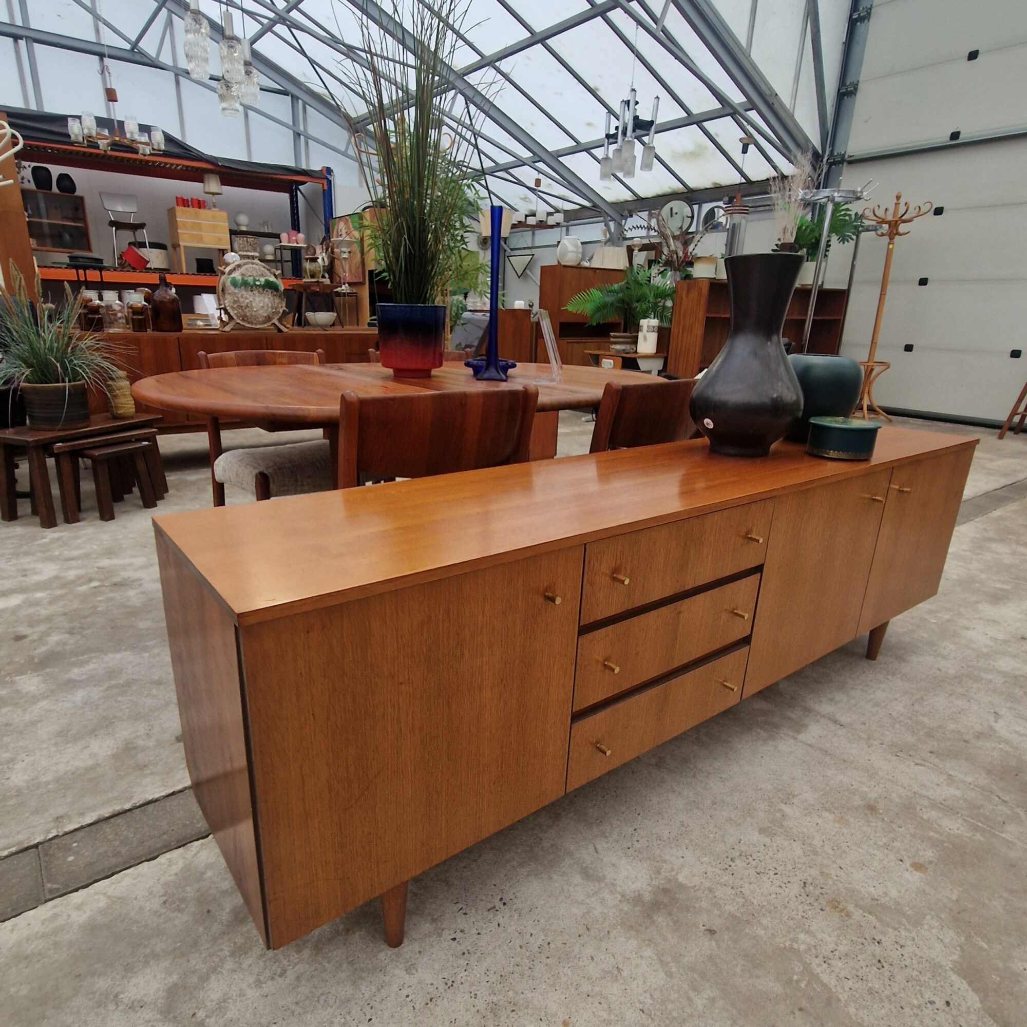 vintage dressoir tvmeubel 198cm