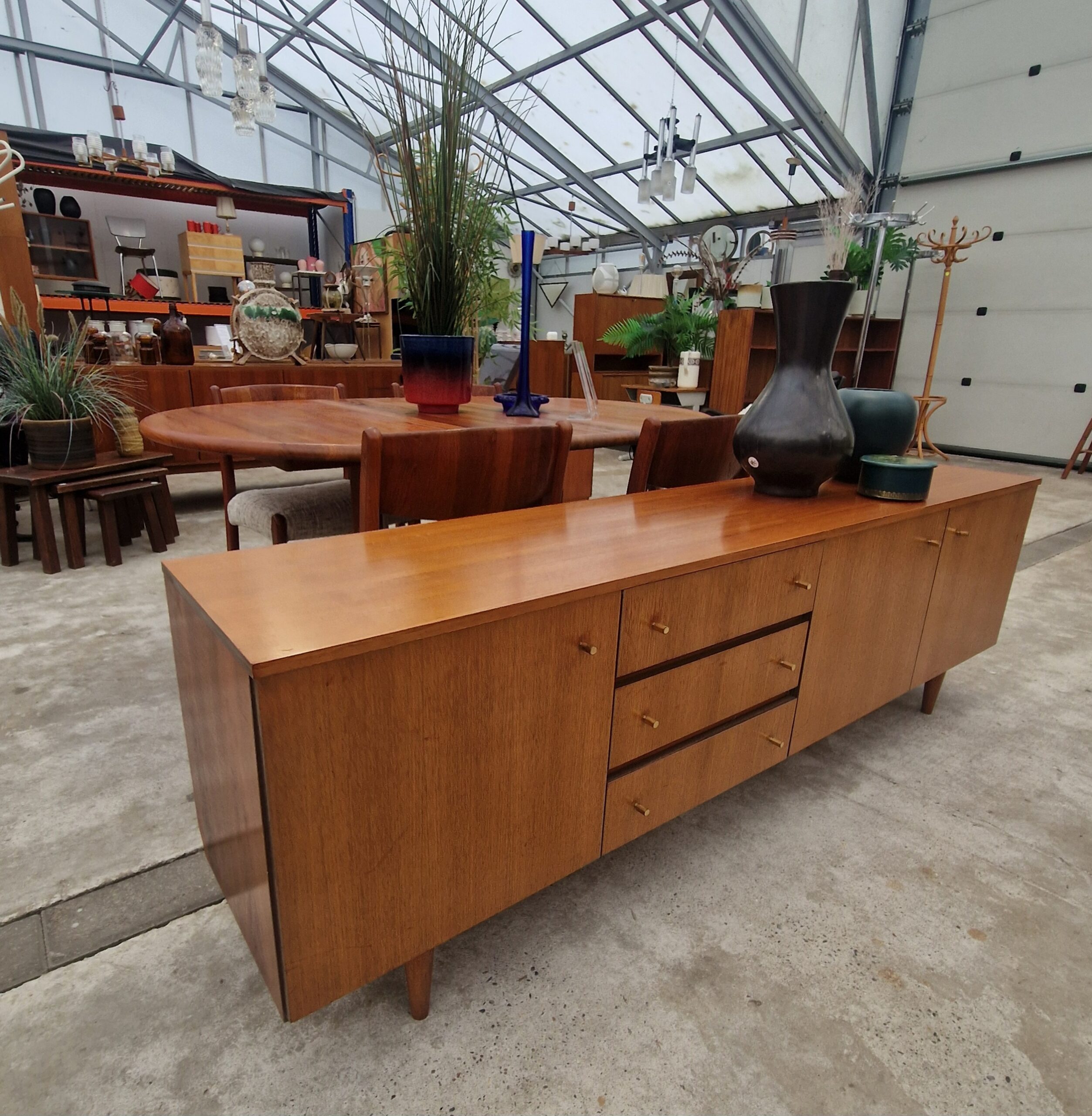 vintage dressoir tvmeubel 198cm